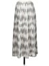 Brochu Walker 100% Polyester Chevron-herringbone Silver Casual Skirt Size S - photo 1