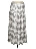 Brochu Walker 100% Polyester Chevron-herringbone Silver Casual Skirt Size S - photo 2