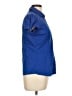 Express Design Studio Blue Short Sleeve Blouse Size L - photo 4
