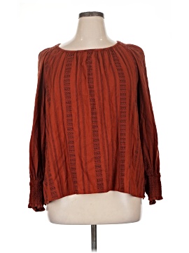 Terra & Sky Long Sleeve Blouse
