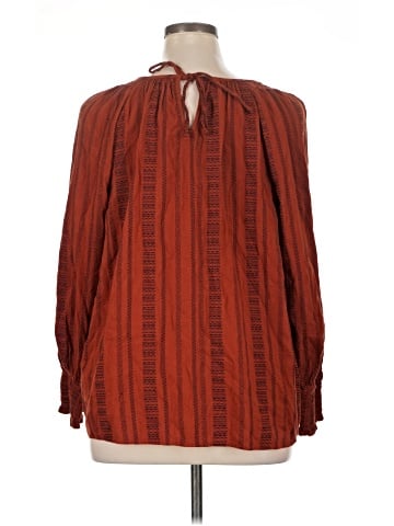 Terra & Sky Long Sleeve Blouse (view 2)