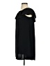 Nine West Solid Black Casual Dress Size S - photo 5