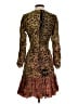 ETRO 100% Silk Animal Print Brown Cocktail Dress Size EU (IT) 42 / US 6 - photo 2