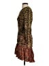 ETRO 100% Silk Animal Print Brown Cocktail Dress Size EU (IT) 42 / US 6 - photo 5