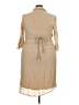 Mlle Gabrielle Tan Casual Dress Size 3X - photo 2