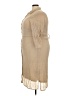 Mlle Gabrielle Tan Casual Dress Size 3X - photo 5