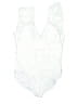 B2Prity Solid White One Piece Swimsuit Size XXL - photo 1