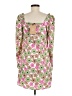 Vero Moda 100% Polyester Floral Pink Cocktail Dress Size M - photo 2