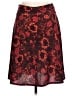 Lularoe Print Red Casual Skirt Size L - photo 2