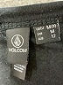 Volcom Solid Black Casual Dress Size 8 - photo 7