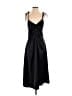 Jason Wu 100% Polyester Solid Black Cocktail Dress Size M - photo 1