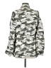 Kensie 100% Cotton Camo Gray Jacket Size M - photo 2