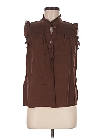 J.Crew Sleeveless Button-Down Shirt (view 1)