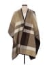 Woolrich 100% Polyester Plaid Brown Tan Wrap One size - photo 1