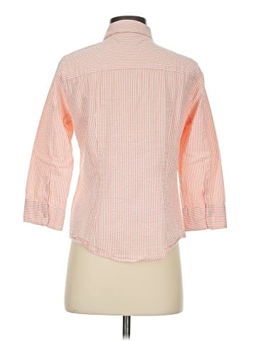 L.L.Bean 3/4 Sleeve Button-Down Shirt (view 2)