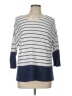 Nic + Zoe Blue Pullover Sweater Size L - photo 1