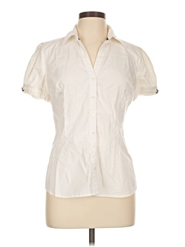Express Design Studio Short Sleeve Blouse (view 1)