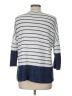 Nic + Zoe Blue Pullover Sweater Size L - photo 2