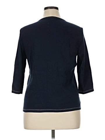 Christopher & Banks 3/4 Sleeve Blouse (view 2)