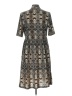 Studio JPR Paisley Silver Casual Dress Size L - photo 2
