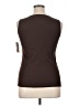 MICHAEL Michael Kors 100% Cotton Silver Sleeveless Top Size 1X - photo 2