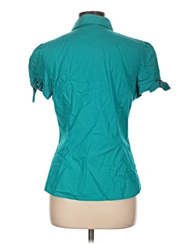 Express Design Studio Short Sleeve Blouse (view 2)