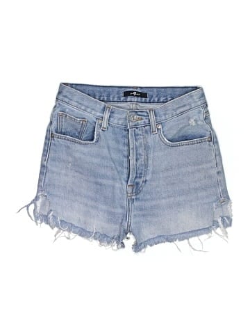 7 For All Mankind Denim Shorts (view 1)