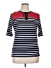 Chaps 100% Cotton Red Short Sleeve Top Size XL - photo 1