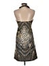 Shoreline Animal Print Gold Cocktail Dress Size M (estimated) - photo 2
