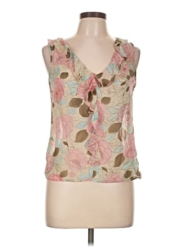 Mac & Jac Sleeveless Silk Top (view 1)