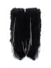 Azalea Wang Black Ankle Boots Size 8 - photo 2