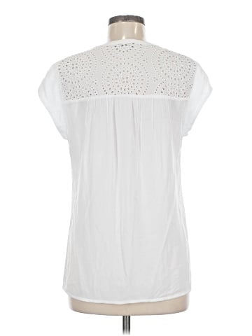 Pale Sky Short Sleeve Blouse (view 2)