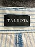 Talbots Stripes Blue Jeans Size 8 - photo 7