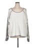Free People Silver Sweatshirt Size XL - photo 1