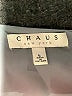 Chaus 100% Polyester Gray Long Sleeve Blouse Size L - photo 7