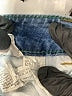 Zara TRF Hearts Blue Jeans Size 6 - photo 8