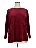 Liz Baker Essentials Burgundy Pullover Sweater Size XL - photo 1