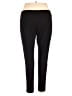 PREMISE Solid Black Active Pants Size 1X - photo 2