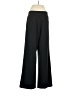 Apana Solid Black Casual Pants Size S - photo 2