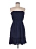 Assorted Brands 100% Polyester Solid Blue Casual Dress Size 6 - photo 1