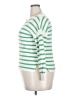 Ann Taylor LOFT 100% Cotton Stripes Green Pullover Sweater Size M - photo 5
