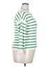 Ann Taylor LOFT 100% Cotton Stripes Green Pullover Sweater Size M - photo 4