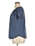 Suzanne Betro Blue Short Sleeve Top Size 1X - photo 5