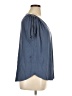 Suzanne Betro Blue Short Sleeve Top Size 1X - photo 4