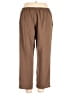 Draper's & Damon's 100% Polyester Solid Brown Casual Pants Size XL - photo 2