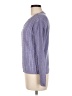 Karen Scott 100% Cotton Purple Pullover Sweater Size M - photo 5