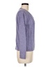 Karen Scott 100% Cotton Purple Pullover Sweater Size M - photo 4