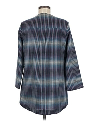 Pendleton 3/4 Sleeve Button-Down Shirt (view 2)