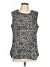 Grace 100% Polyester Black Sleeveless Blouse Size L - photo 1