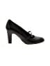 Worthington 100% Leather Black Heels Size 10 - photo 1